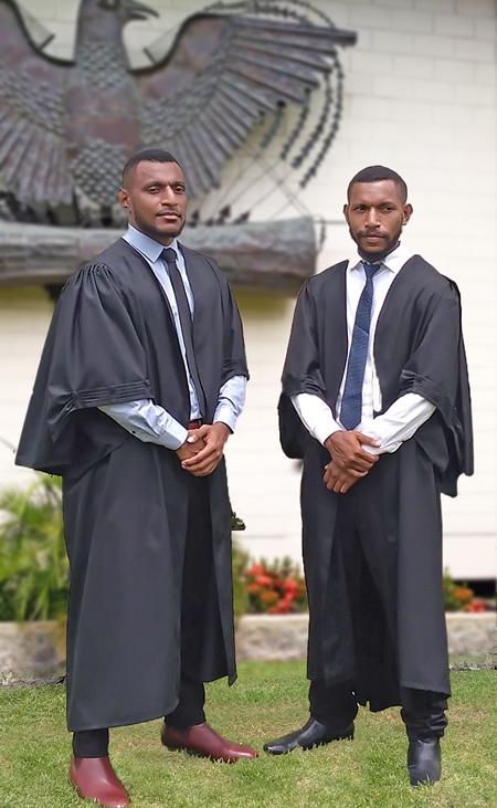 Two brothers graduate with flying colours