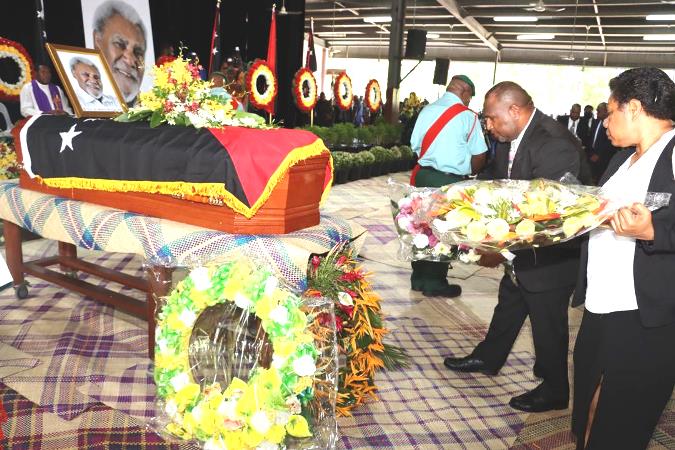 A moving farewell for late Sir Mekere Morauta
