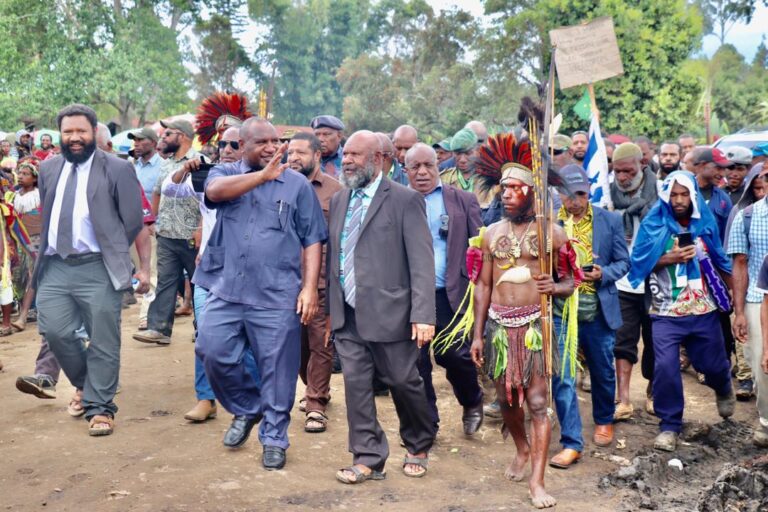 PM Marape launches impact projects in Kainantu