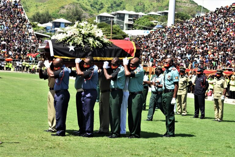 Nation stands still to farewell late Sir Michael