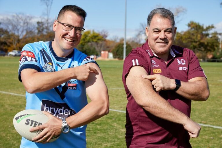 League legend Mal Meninga rolls up his sleeve to support PNG’s vaccine rollout