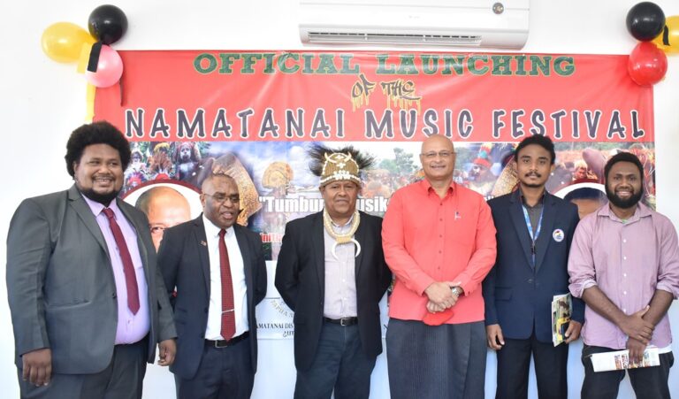 Local recording studio launches the Namatanai Music Festival