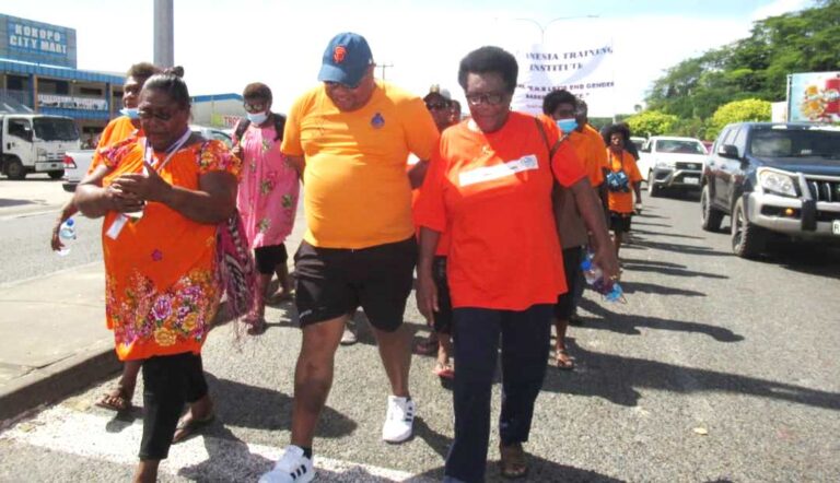 Minister Wong leads GBV campaign in East New Britain