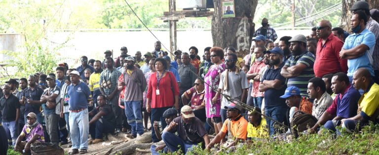 PNG Power workers stage sit-in protest
