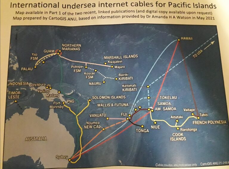 Report: Undersea internet cable poses risk of cyber security and geopolitics in the Pacific