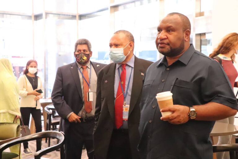 PM Marape arrives in New York for UN meeting