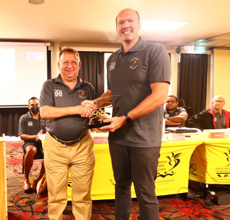 Pini named as Chef de Mission for team PNG