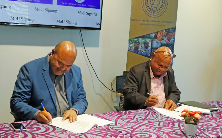 PNG NRI and PILAG sign MOU