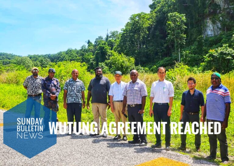 Wutung Agreement Reached