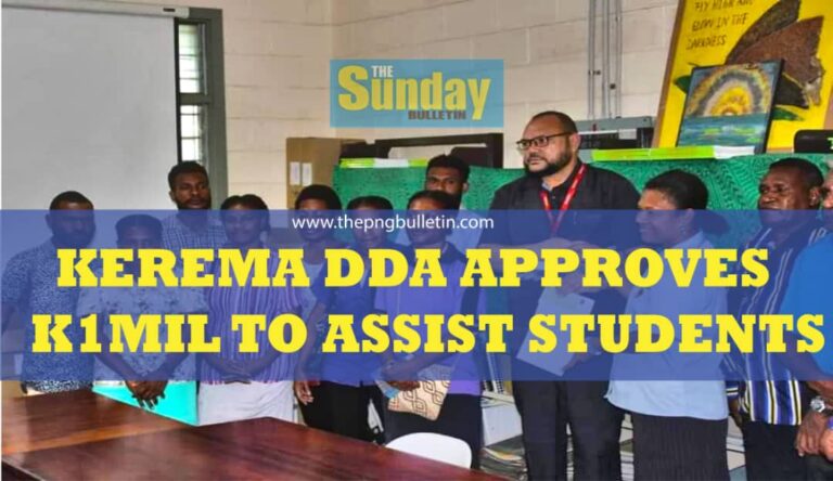 Kerema DDA approves K1mil to assist students