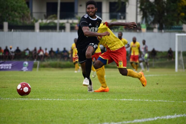 Hekari claims OFC first leg against Lae