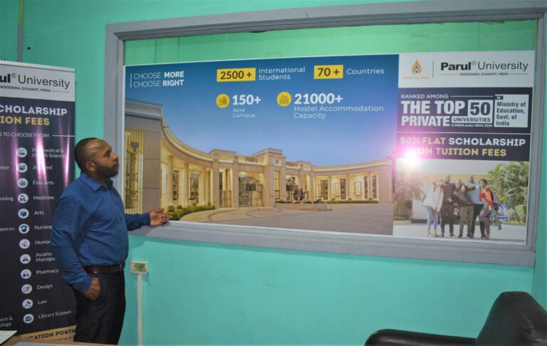 PNG’s Parul University campus commences registration