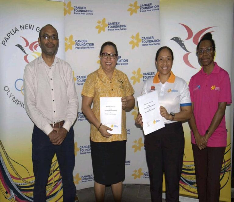 PNGOC partners with Cancer Foundation