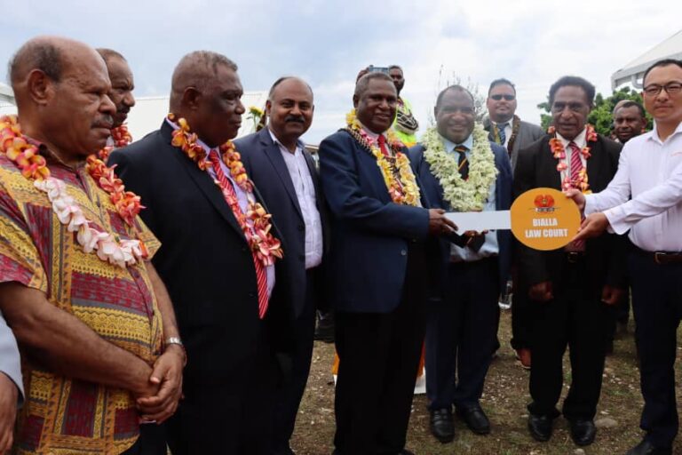 Prime Minister Marape officially opens K9.1 million Bialla Court House