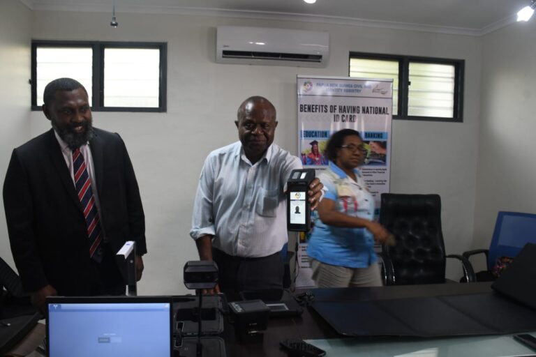 Two districts ready for biometric election