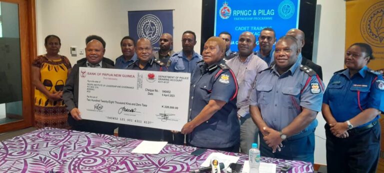 POLICE OFFICER CADETS IN ADVANCED GOVERNMENT LEADERSHIP TRAINING