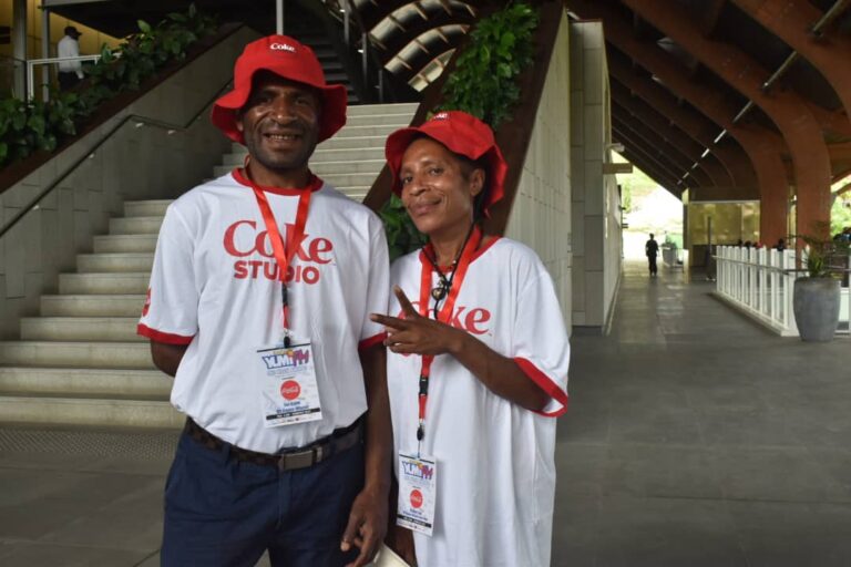 Coca-Cola PNG’s Peel and Win Promotion Winners Grateful to Attend 2023 Yumi FM PNG Music Awards
