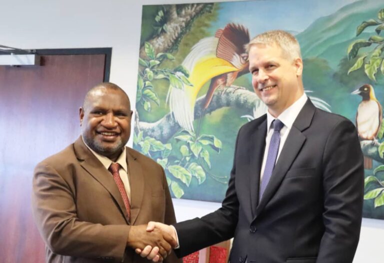 Outgoing UN Resident Coordinator Pays Farewell Call on Prime Minister Marape