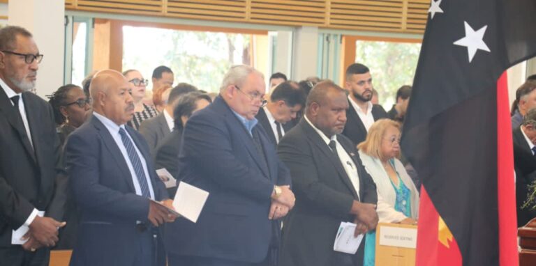 PRIME MINISTER MARAPE PAYS TRIBUTE TO THE LATE SIR KOSTAS CONSTANTINOU, HAILING HIM AS A BELOVED FIGURE IN PAPUA NEW GUINEA