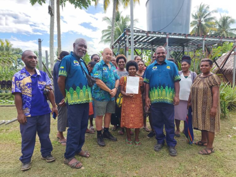 Nawaed MP presents K50, 000 for water project