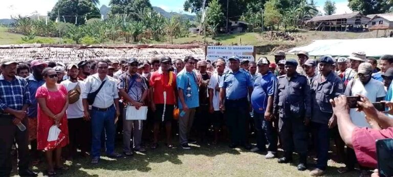 YOUTHS OF WEST FERGUSSON IN ESA’ALA SAY ‘NO’ TO SEA PIRACY