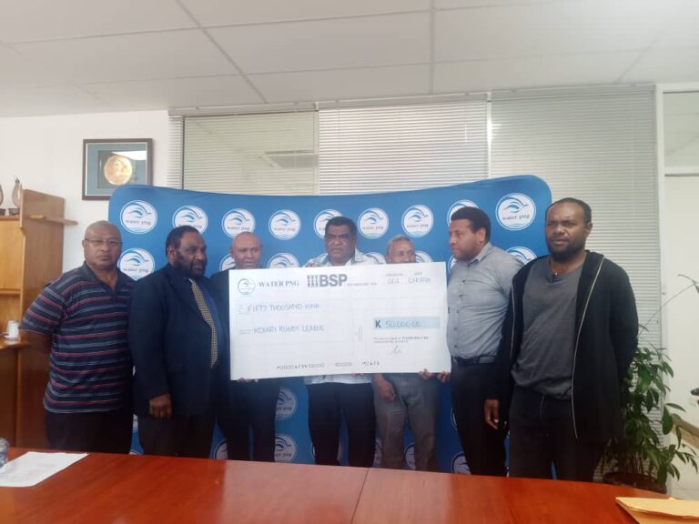 Water PNG supports local league