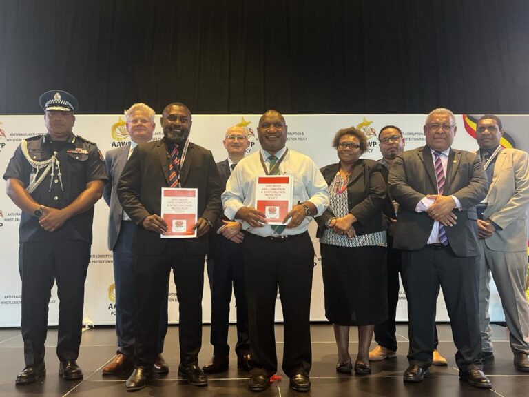 Prime Minister Hon. James Marape Declares Zero Tolerance for Corruption with Launch of Landmark Anti-Fraud Anti-Corruption Policy