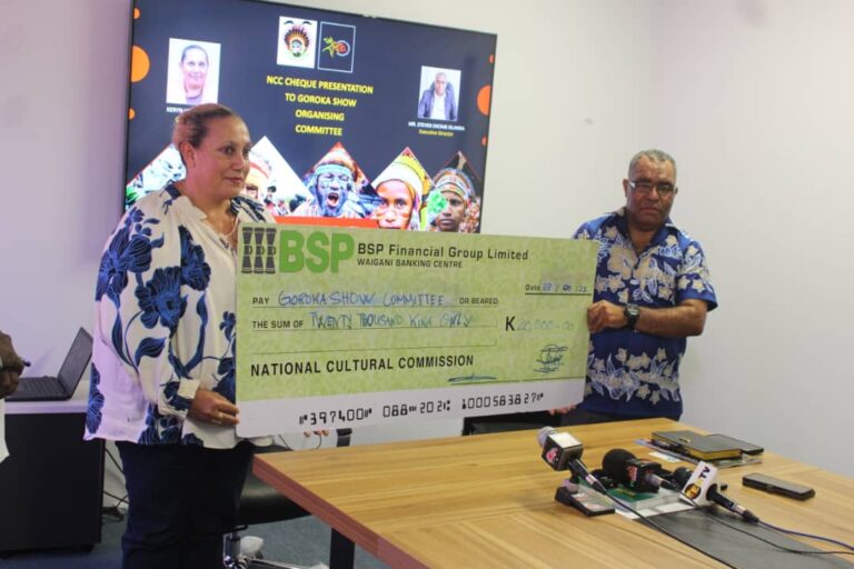 Goroka show receives K20, 000 funding support from NCC