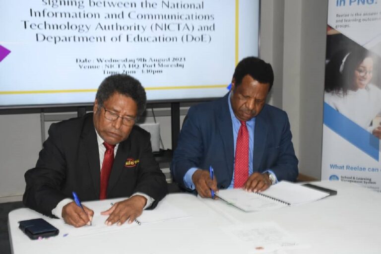 NICTA signs MoU with education