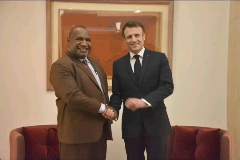PRESIDENT MACRON TO ADVOCATE FOR FOREST NATIONS AT G20 SUMMIT WITH PM MARAPE’S STRONG SUPPORT
