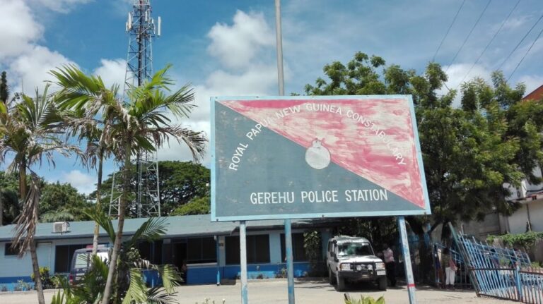 Empowered Gerehu youths take action to enhance community safety.