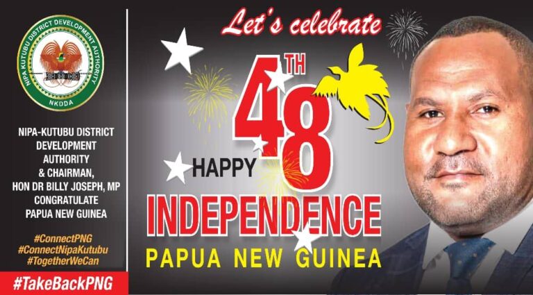 MP hails peaceful Independence Celebration and outlines development plan for district