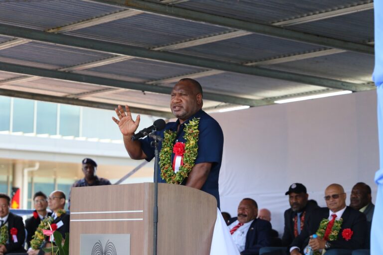 Prime Minister Hon. James Marape Inaugurates the K794 million Nadzab Tomodachi International Airport