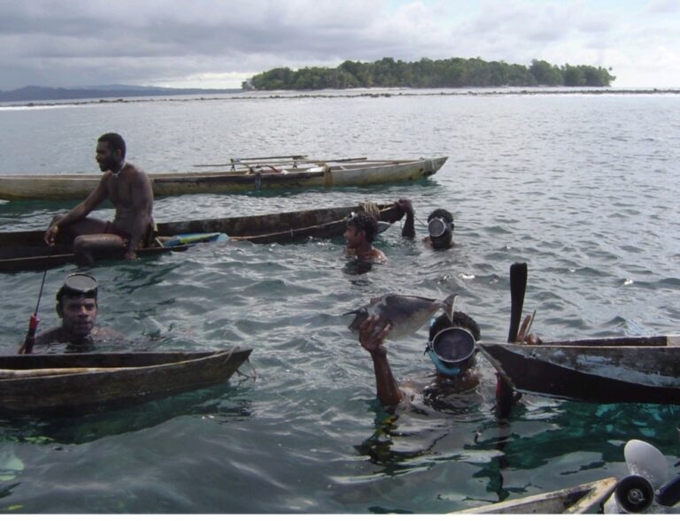Rising sea pushing Islanders to ancestral land