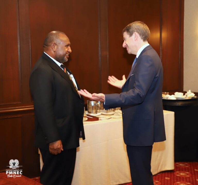 Marape welcomes US financing agency to PNG