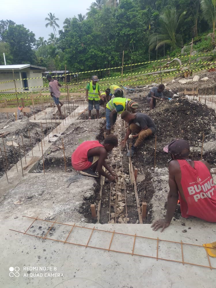 Construction work on Lambom health center commences