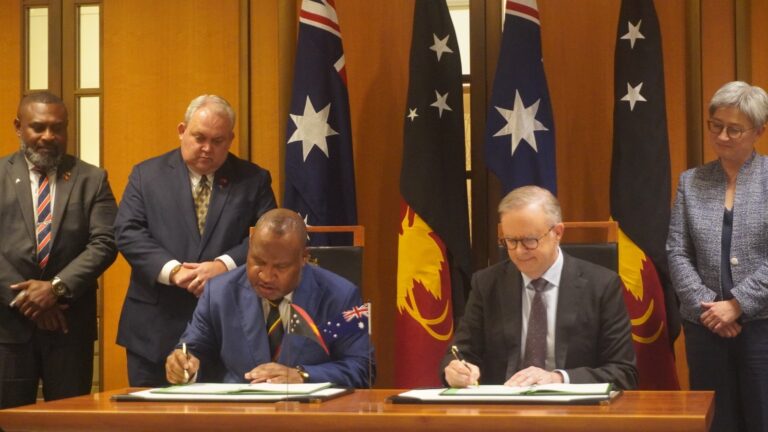 Historic A$200 Million Australia-Papua New Guinea Bilateral Security Agreement Signed in Canberra