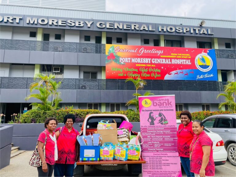 “Christmas Joy of Giving at Port Moresby General Hospital Children’s Ward by Mama Bank Charity Fund”