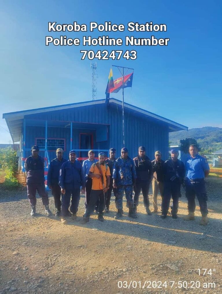 POLICE HOTLINE NUMBER FOR KOROBA PEOPLE IN HELA PROVINCE