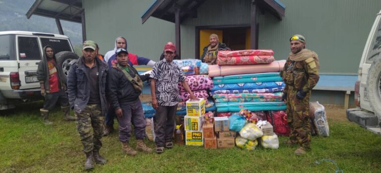 SOLDIERS ASSISTED BY LOCAL MP IN LAGAIP DISTRICT