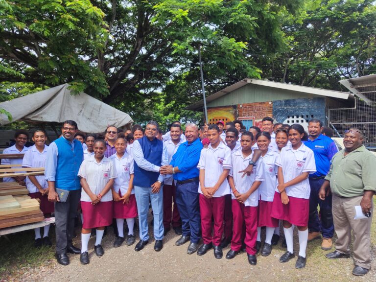 India High Commission donates building supplies to Gordon Secondary