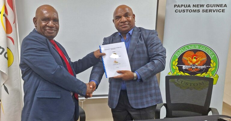 NATIONAL TRADE OFFICE SIGNS MoU WITH PNG CUSTOMS