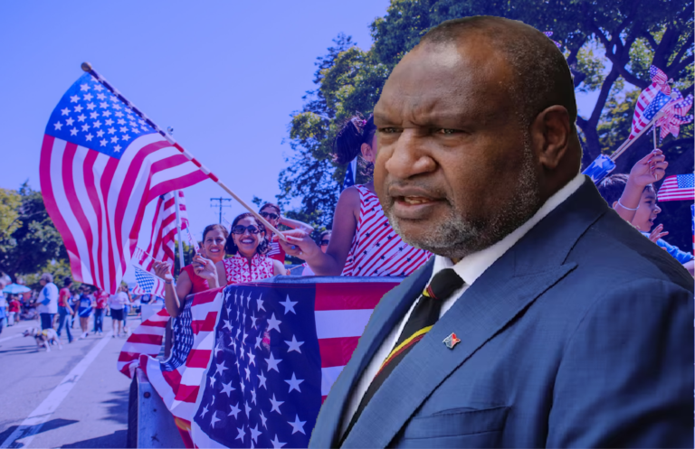 PRIME MINISTER HON. JAMES MARAPE CONGRATULATES THE UNITED STATES OF AMERICA ON ITS INDEPENDENCE DAY TODAY, JULY 4