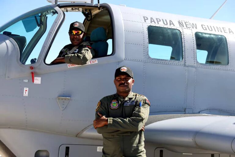 WORLD’S YOUNGEST AIR FORCE PAPUA NEW GUINEA TAKES TO SKIES AMONG TOP GUNS