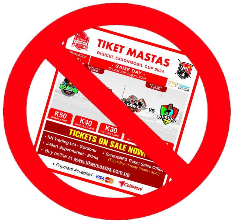 No sale of tickets during game day