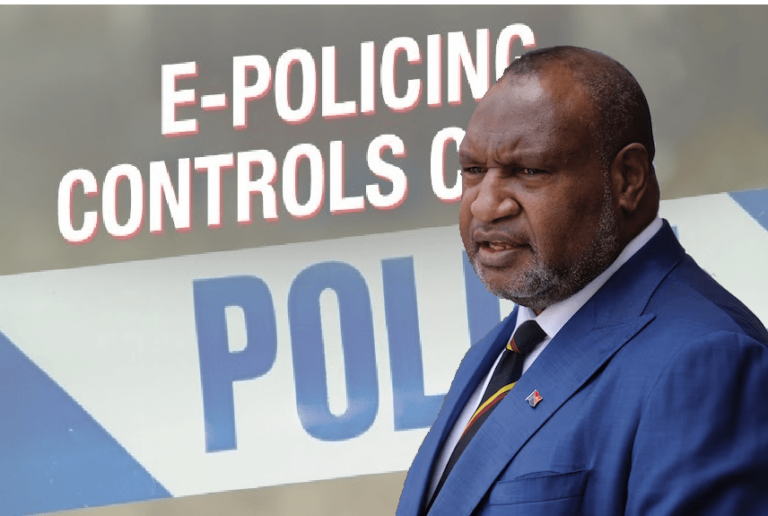 Marape Instructs Police boss to Implement Electronic Policing System