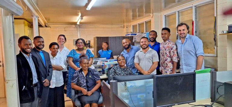 AAP Visits Sunday Bulletin Newsroom for training on Pacific News Initiative