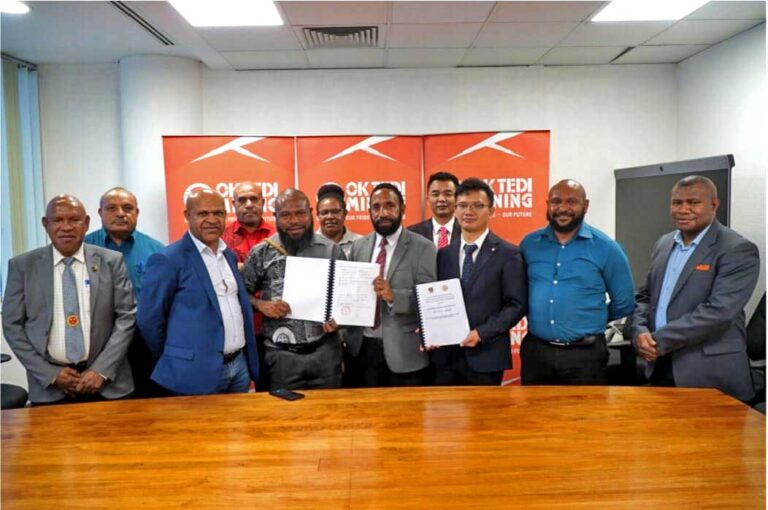 OTML ITCS ROAD PROJECT TO CONNECT WESTERN PROVINCE TO INDONESIA