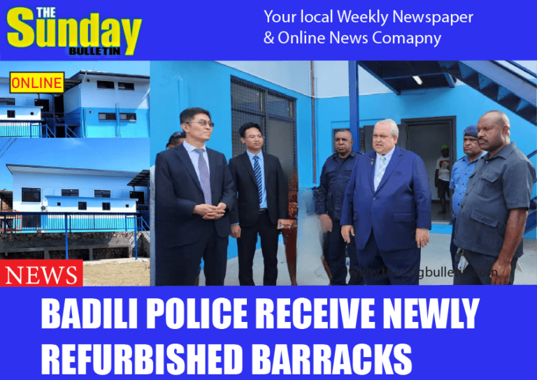 Badili police receive newly refurbished barracks