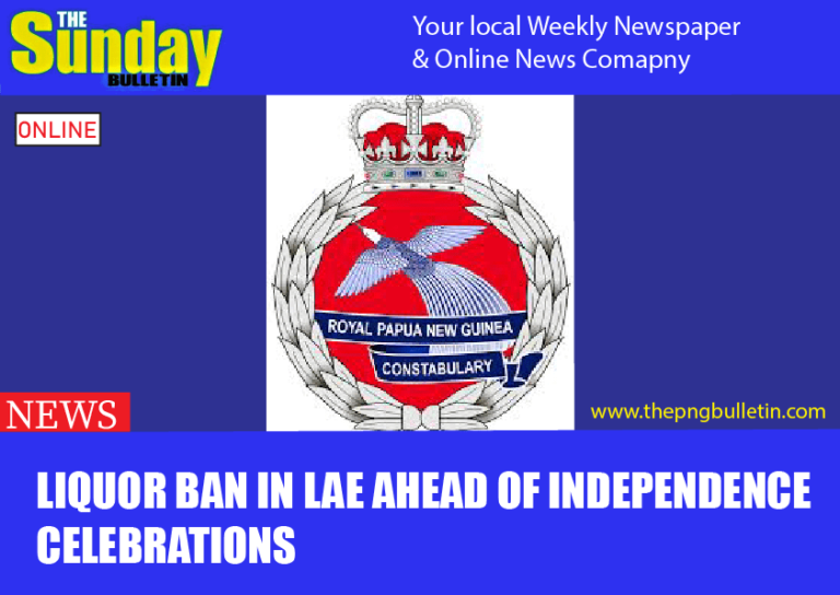 Liquor Ban in Lae Ahead of Independence Celebrations